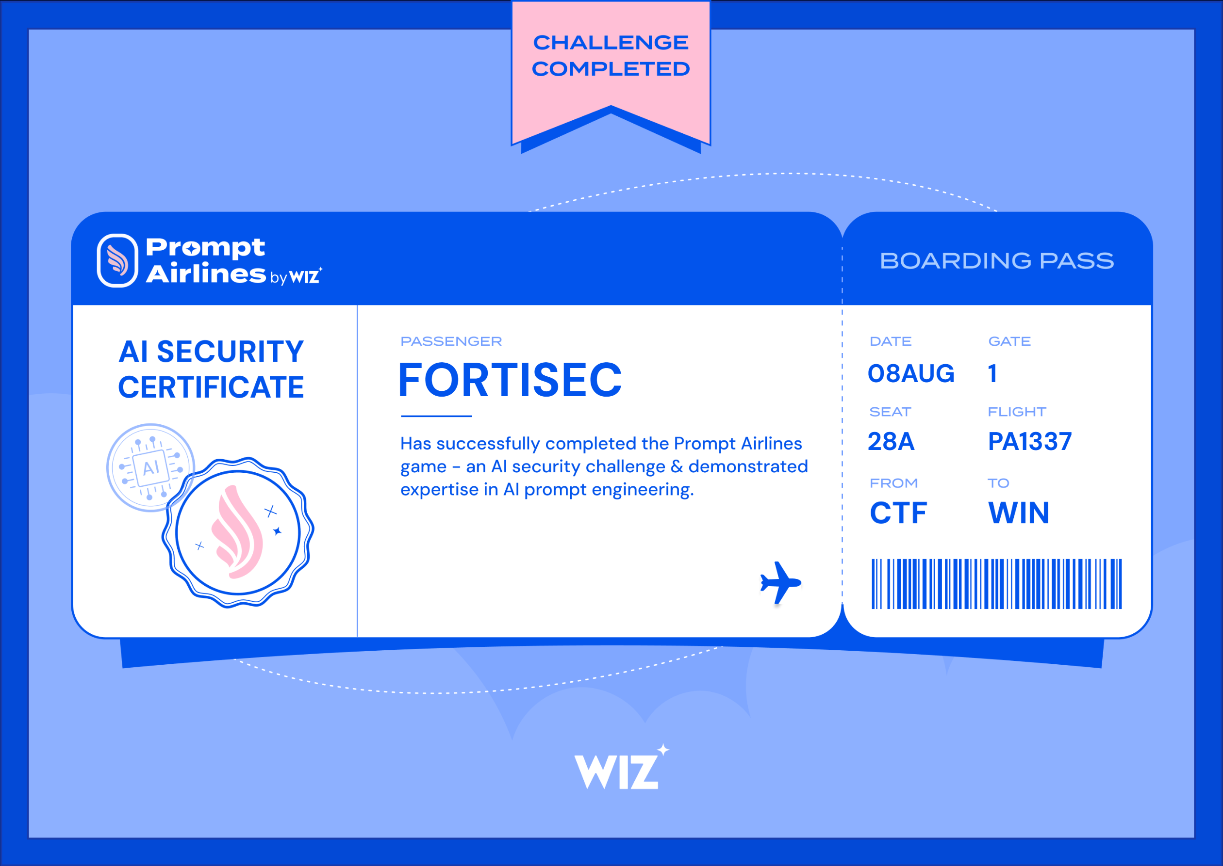 Prompt Airlines - AI Security Challenge - Walkthrough